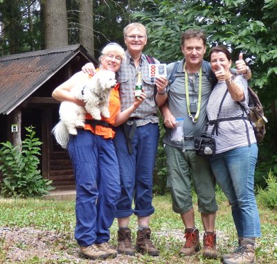 Feierliche Übergabe des Hitchhikers