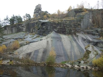 Blick auf die Flossenbürg