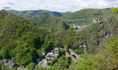 Ausblick von unterwegs