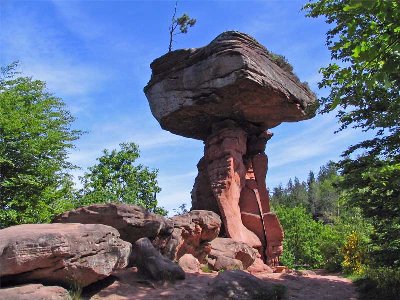 Der Teufelstisch bei Hinterweidenthal